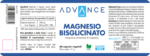 Indicazione fisiologiche:  Contribuisce alla riduzione della stanchezza e dell’affaticamento, aiutandoti a ritrovare la tua naturale energia. Supporta il normale metabolismo energetico e l’equilibrio elettrolitico, essenziali soprattutto nei cambi di stagione o quando fai sport. Aiuta la normale funzione muscolare, ideale per favorire il benessere e il recupero del corpo dopo l’attività fisica o le tensioni quotidiane. Promuove il normale funzionamento del sistema nervoso e la normale funzione psicologica, accompagnandoti verso un fisiologico rilassamento serale, utile per prepararsi a un buon riposo. Contribuisce al mantenimento di ossa e denti normali, un fattore chiave per invecchiare in salute e mantenere il corpo forte nel tempo. Dose giornaliera: 2 capsule al giorno Ingredienti: Bisglicinato di magnesio, capsula vegetale (agente di rivestimento: idrossipropilcellulosa; stabilizzante: gomma di Gellano), agente antiagglomerante: sali di magnesio degli acidi grassi. Avvertenze:  Gli integratori alimentari non vanno intesi come sostituti di una dieta varia ed equilibrata e di uno stile di vita sano. L’assunzione non deve eccedere la dose giornaliera consigliata. Tenere fuori dalla portata dei bambini al di sotto dei tre anni di età.