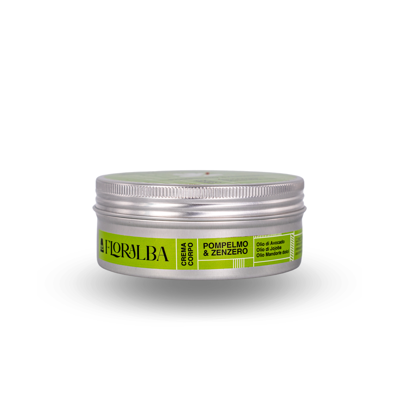 Crema corpo . pompelmo e zenzero Ingredienti: AQUA, PERSEA GRATISSIMA OIL.STEARIC ACID, GLYCERIN, SIMMONDSIA CHINENSIS SEED OIL, PRUNUS AMYGDALUS DULCIS OIL,GLYCERYL STEARATE, CETEARYL ALCOHOL,CETEARETH-25,HETHYLHEXYLGLYCERIN, POTASSIUM SORBATE, SODIUM PHYTATE, PARFUM, LIMONENE, HEXYL CINNAMAL, LINALOOL, CITRONELLOL. Indicazioni fisiologiche (claims): L'Olio di Mandorle Dolci, ammorbidisce e idrata in profondità. L'Olio di Jojoba regola la produzione di sebo, rendendolo ideale per tutti i tipi di pelle. L'Olio di Avocado stimola la rigenerazione cellulare e migliora l'elasticità, lasciando la pelle tonica e vellutata. L'unione di questi tre oli dà vita a una crema versatile. nutriente e dal rapido assorbimento, ideale anche per pelli sensibili. Perfetta come crema dopo il bagno, offre una sensazione di freschezza e vitalità. Il suo aroma energizzante stimola la concentrazione e riduce la stanchezza mentale, donando un boost di energia e buon umore con un pizzico di vivacità speziata. Modo d'uso: Spalmare la crema e massaggiare sulle zone interessate fino a completo assorbimento