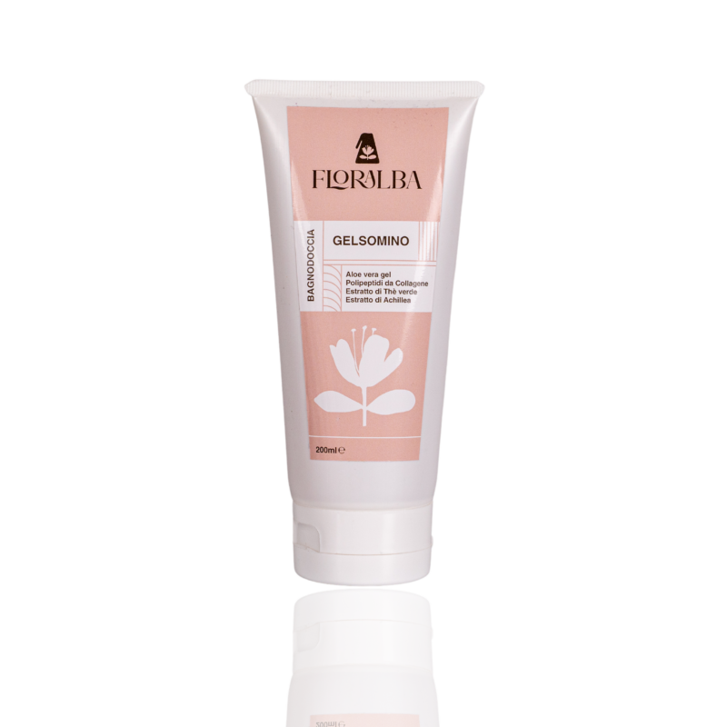 Ingredienti: AQUA, SODIUM COCO SULFATE, ALOE BARBADENSIS LEAF JUICE, COCAMIDE DEA, GLYCERIN, CAMELLIA SINENSIS LEAF EXTRACT, ACHILLEA MILLEFOLIUM EXTRACT, LAURAMIDORPOPYL BETAINE, HYDROLYZED COLLAGEN, POTASSIUM SORBATE, HETHYLHEXYLGLYCERIN. SODIUM PHYTATE, SODIUM CHLORIDE, PARFUM, HEXYLCINNAMIC ALDEHYDE, LINALOOL, BENZYL ALCOOL, GERANIOL, HYDROXYCITRONELLAL, ISOEUGENOL. Indicazioni fisiologiche (claims): La sua schiuma soffice deterge delicatamente ed idrata la pelle rispettandone il naturale equilibrio. A base di estratti naturali come The verde, Achillea e polipeptidi da collagene, dalle proprietà idratanti, elasticizzanti e tonificanti; per una pelle sempre morbida ed avvolta da una profumazione floreale che esprime sensualità. Modo d'uso: Sotto la doccia, prelevare una piccola quantità di prodotto e mescolare con un po d'acqua. Massaggiare sulla pelle umida con movimenti circolari, si creerà una soffice e delicata schiuma detergente. Risciacquare con cura.